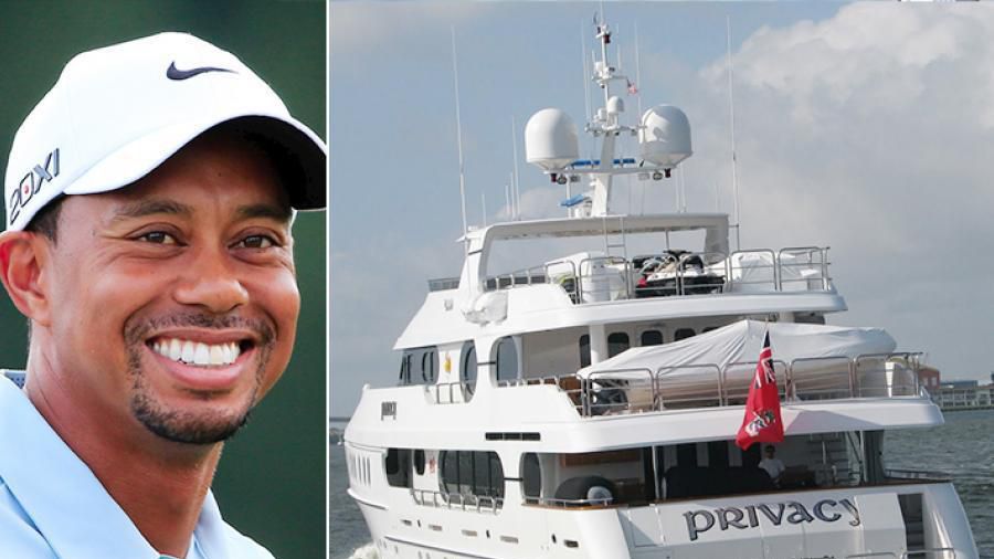 Tiger Woods ( 45 tuổi) chi lớn mua du thuyển 
