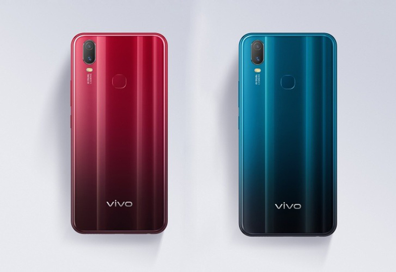 Thiết kế của điện thoại vivo Y11