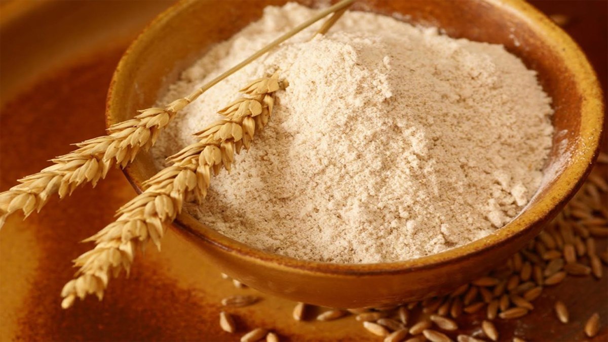 Dùng bột mì và bột gạo